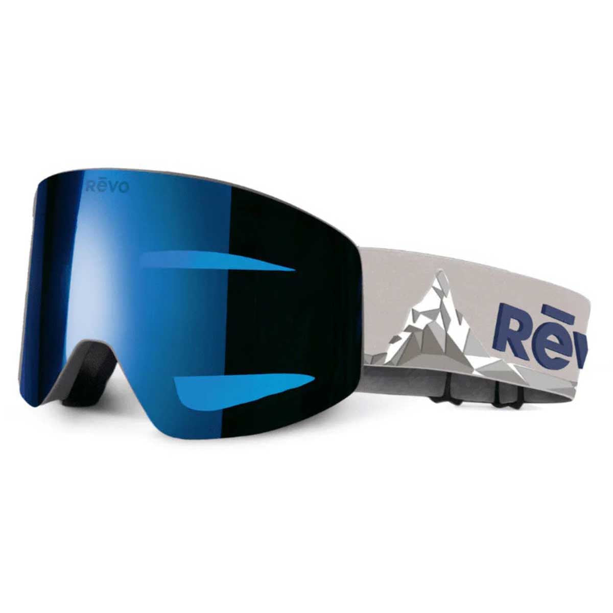 REVO Whiteout NO. 6 Skibrille | grau | Größe STK
