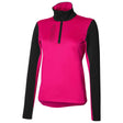 rh+ Iside Half Zip Midlayer Damen | pink | Größe L