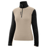 rh+ Twist Half Zip Midlayer Damen | beige | Größe L