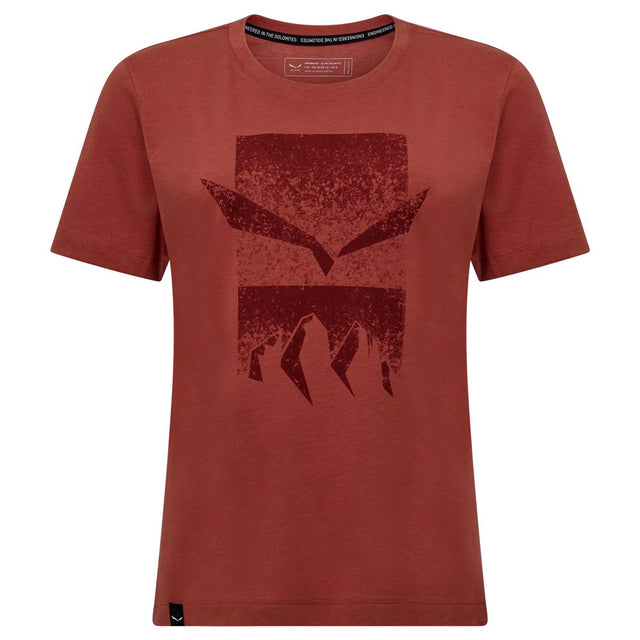 Salewa Eagle 3Cime T-Shirt Damen | rot | Größe 36