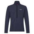 Salewa Puez Cammino PL Halfzip Jacke Herren | blau | Größe L