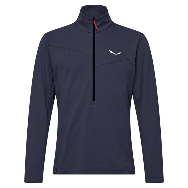Salewa Puez Cammino PL Halfzip Jacke Herren | blau | Größe L