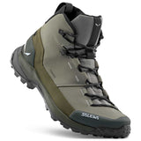 Salewa Puez Leather MID PTX Trekkingschuhe Herren | grün | Größe UK 10.0