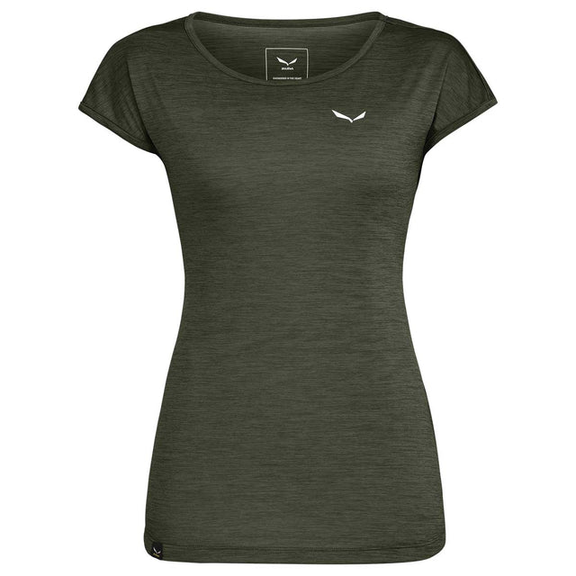 Salewa Puez Melange Dry T-Shirt Damen | grün | Größe 36