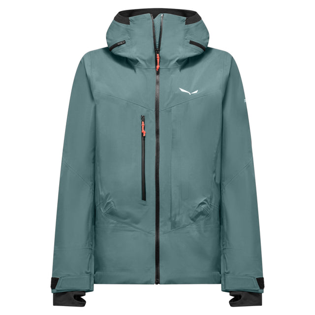 Salewa Sella 3L PTX Jacke Damen | türkis | Größe 36