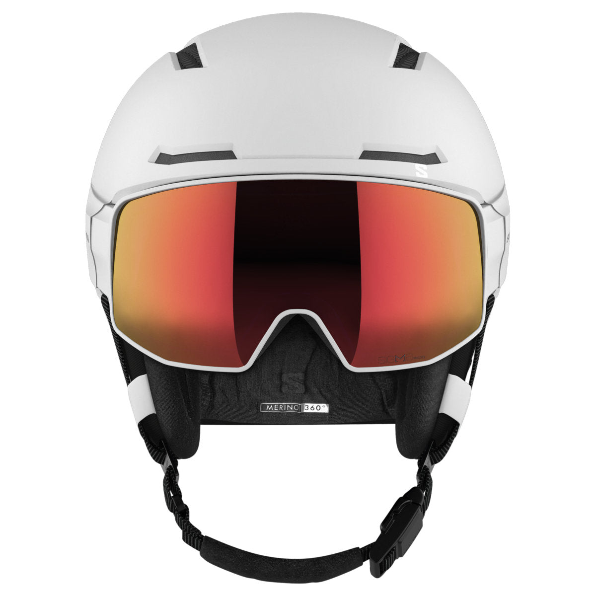 Salomon Driver Prime Sigma Photo MIPS Skihelm | weiss | Größe M