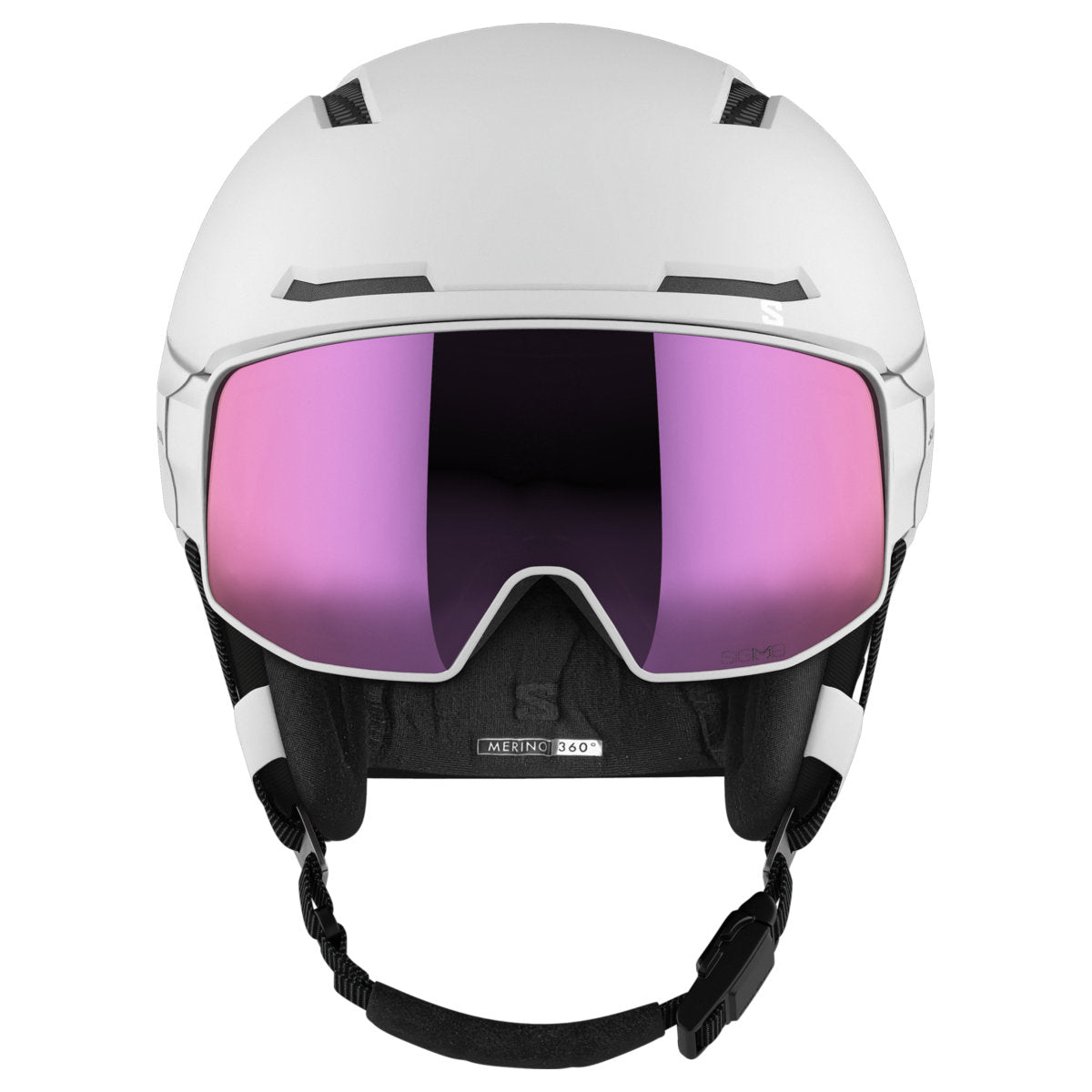 Salomon Driver Prime Sigma Plus Skihelm | weiss | Größe L