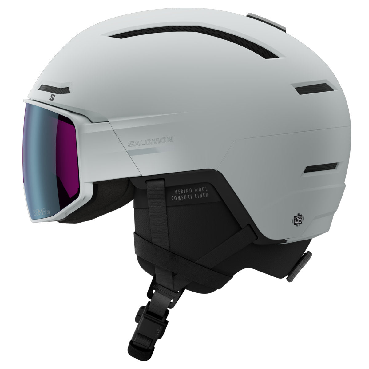 Salomon Driver Prime Sigma Plus Skihelm | weiss | Größe M