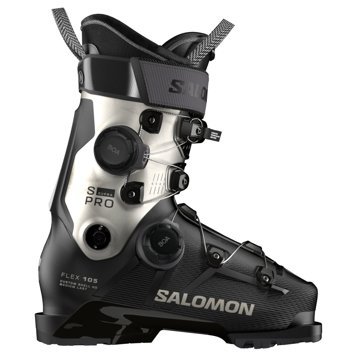 Salomon S/Pro Supra Dual Boa 105W Skischuhe Damen (2025/2026) | schwarz | Größe 23.0/23.5