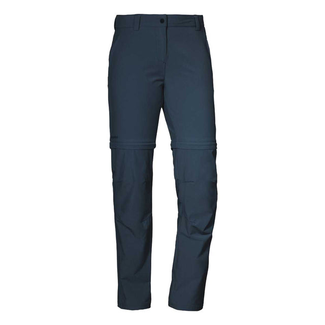 Schöffel Ascona Zip-Off Hose Damen | blau | Größe 34