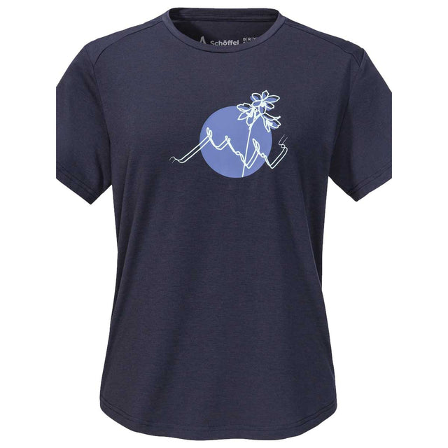 Schöffel Haberspitz T-Shirt Damen | blau | Größe 36