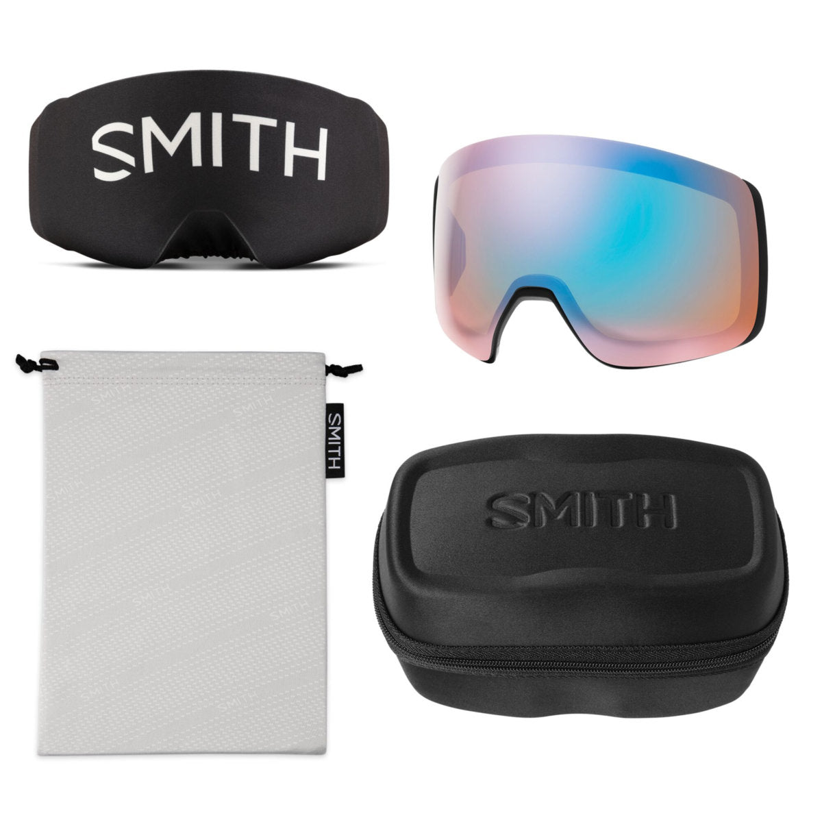 Smith 4D MAG XL Skibrille | schwarz | Größe STK