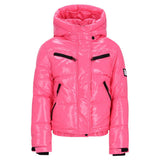 SuperRebel SPICY Skijacke Kinder | rosa | Größe 128