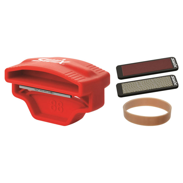 Swix Compact Edger Kit (80mm file + diamond stone + abrasive stone) Kantenschleifer