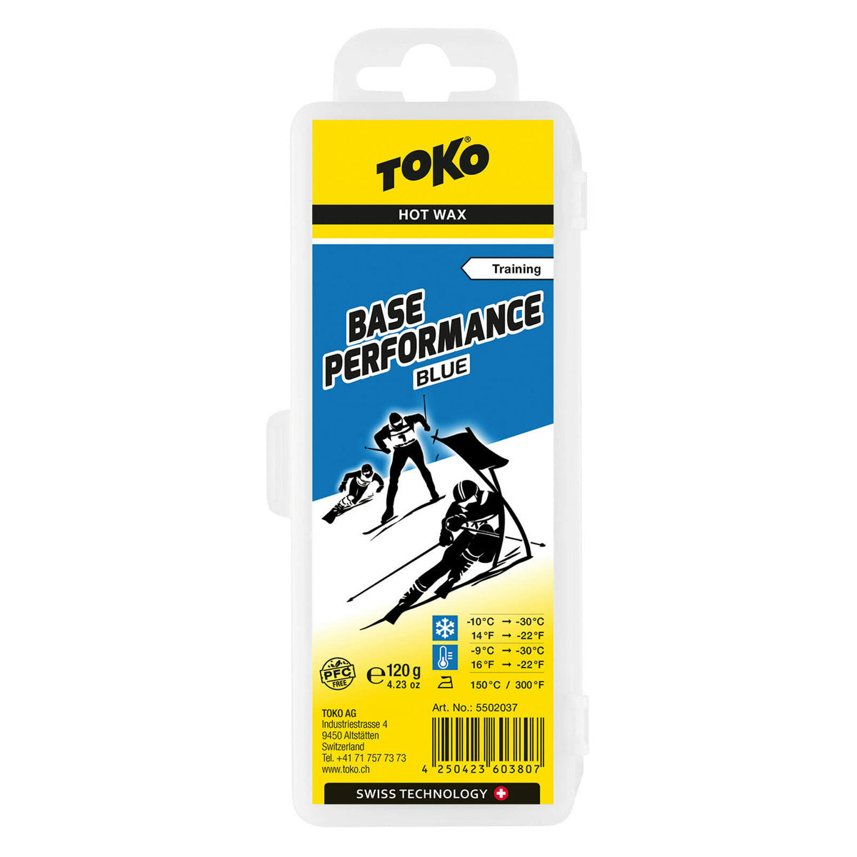 Toko Base Performance Blue 120g Skiwachs