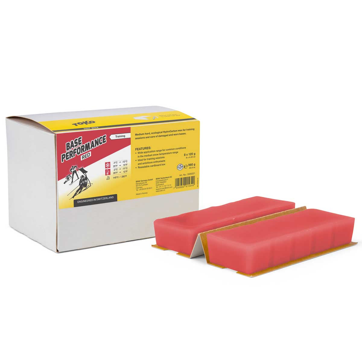 Toko Base Performance Red 960g Skiwachs