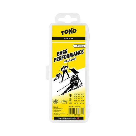 Toko Base Performance Yellow 120g Skiwachs
