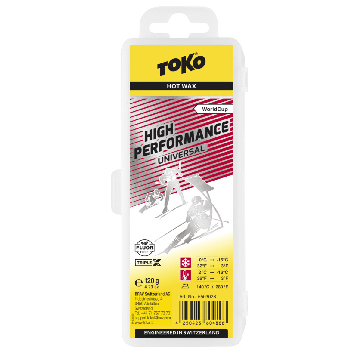 Toko High Performance Universal 120g Skiwachs