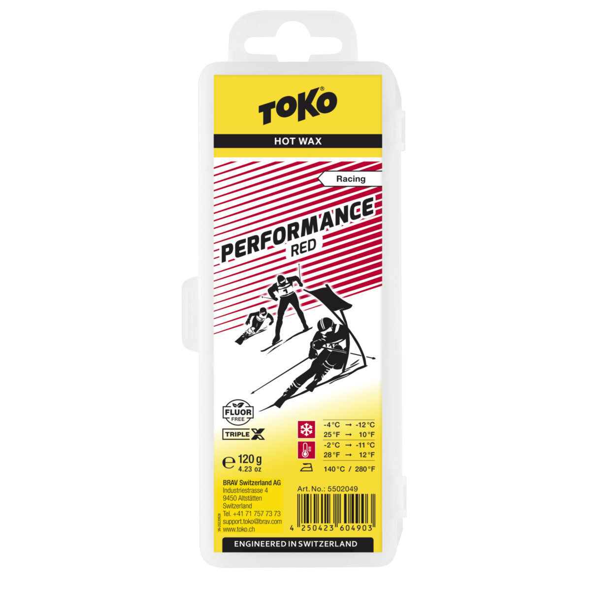 Toko Performance red 120g Skiwachs