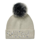 Toni Sailer Alea Fur Mütze Damen | beige | Größe STK