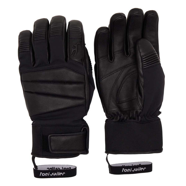 Toni Sailer Fred Handschuhe Herren | schwarz | Größe 10
