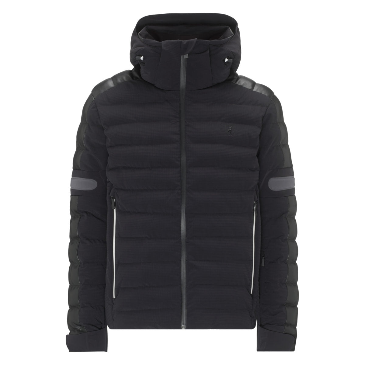 Toni Sailer Gideon Faux Leather Jacke Herren | schwarz | Größe 48