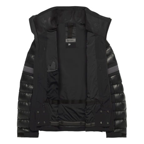 Toni Sailer Gideon Faux Leather Jacke Herren | schwarz | Größe 48