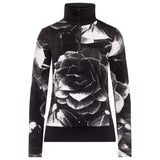 Toni Sailer Wieka Print Midlayer Damen | schwarz | Größe 36