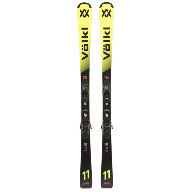 Völkl Racetiger JR Pro + 7.0 VMotion JR (2026/2027) | gelb | Größe 120