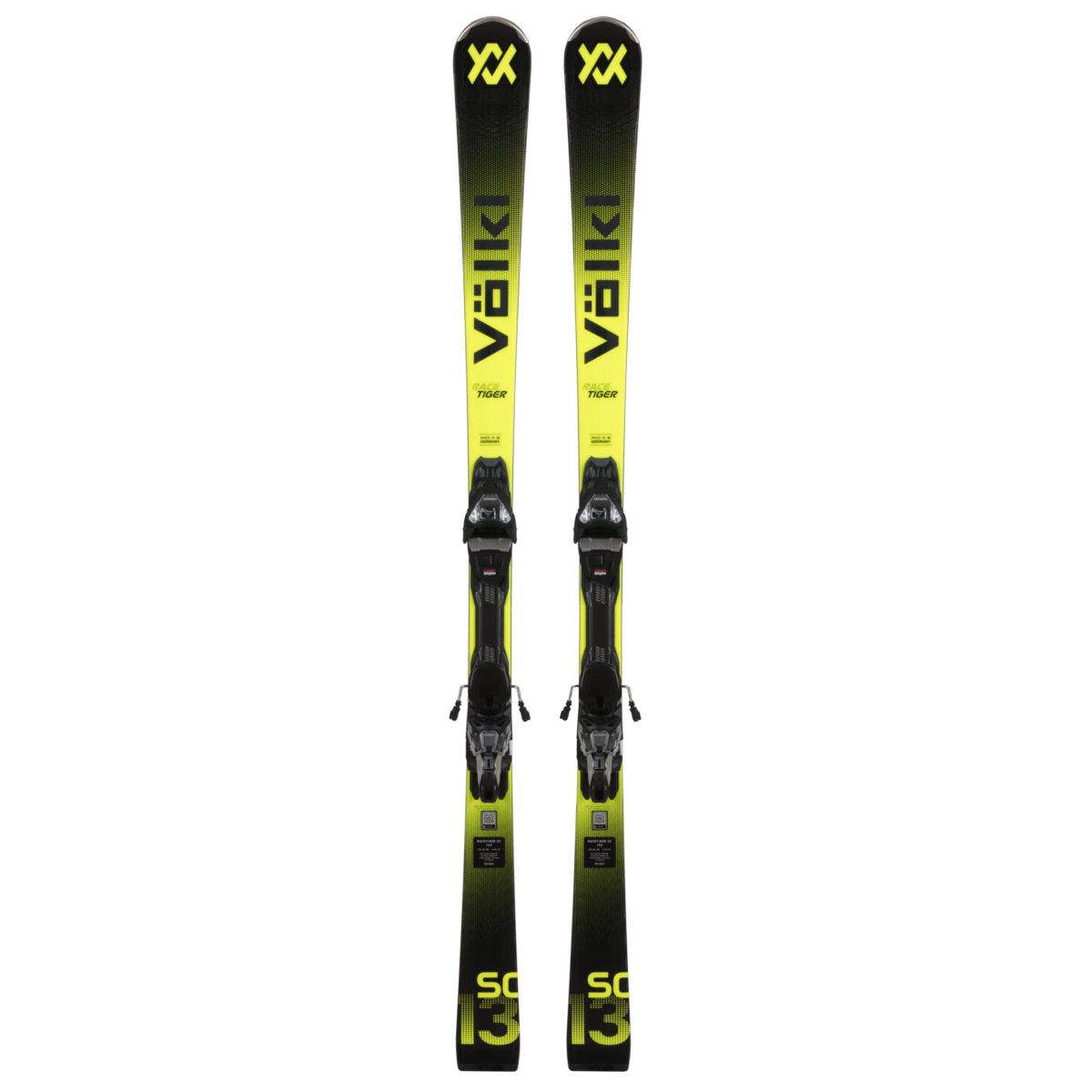 Völkl Racetiger SC + vMotion 10 GW (2025/2026) | gelb | Größe 148