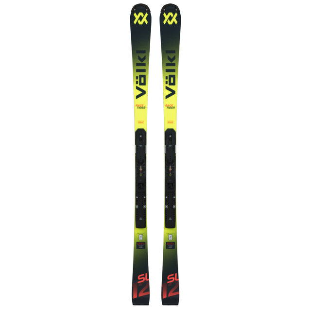 Völkl Racetiger SL R WC FIS + XComp 12 (2025/2026) | gelb | Größe 155