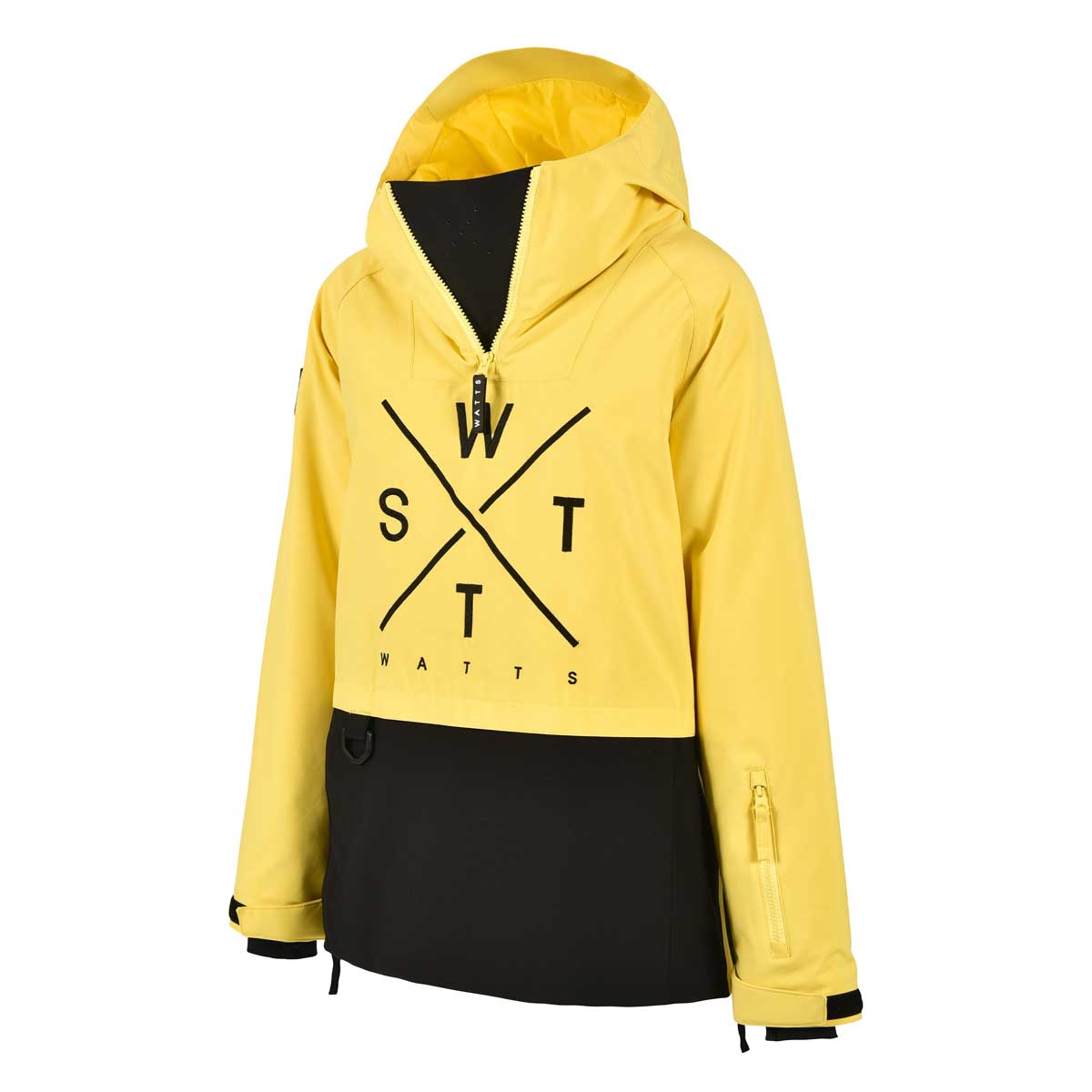 Watts Metodg Jacke Damen | gelb | Größe L
