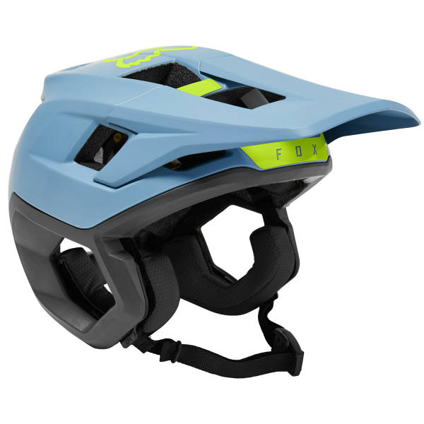 Fox Dropframe Pro Bikehelm | blau | Größe M