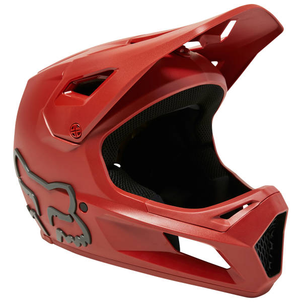 Fox Rampage Helm | rot | Größe S