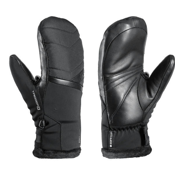 Leki Snowfox 3D Mitten Handschuhe Damen | schwarz | Größe 6,5