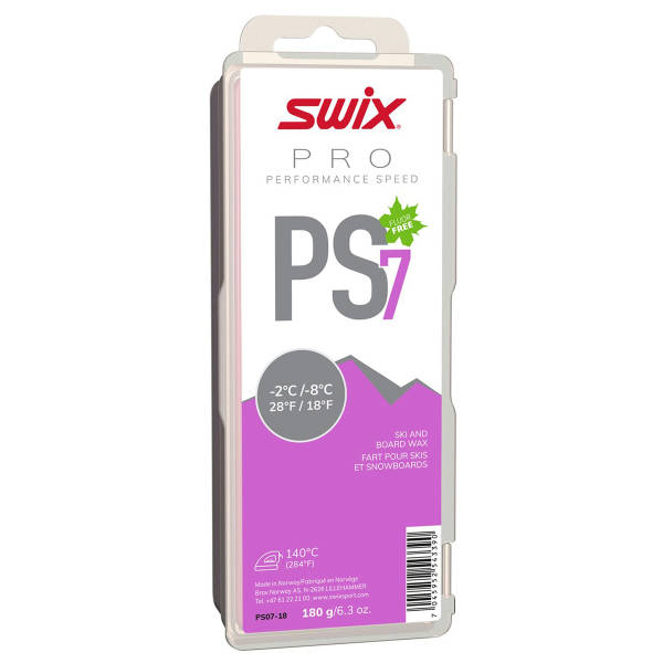 Swix PS7 Violet (-2°C/-8°C) 180g Skiwachs