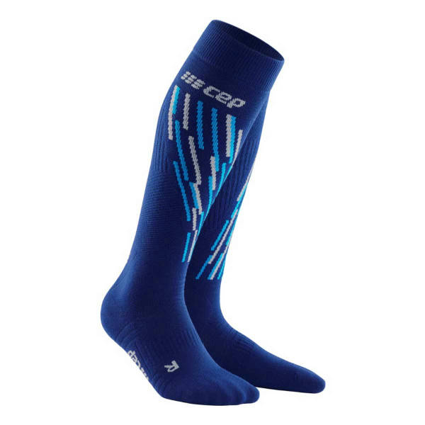 cep Ski Thermo Compression Socken Herren | blau | Größe V