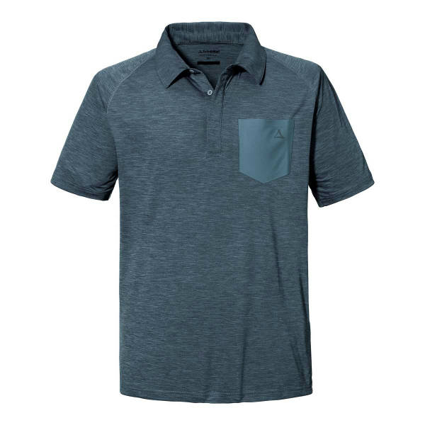 Schöffel Hocheck T-Shirt Herren | grau | Größe 52