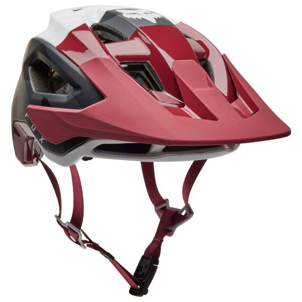 Fox Speedframe Pro Camo Bikehelm | rot | Größe L