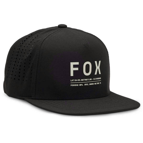Fox Non Stop Tech Snapback Cap | schwarz | Größe STK
