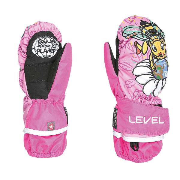 Level Animal Mitten Handschuhe Kinder | pink | Größe 0