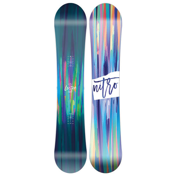 Nitro Lectra Brush Snowboard (2023/2024) | blau | Größe 138
