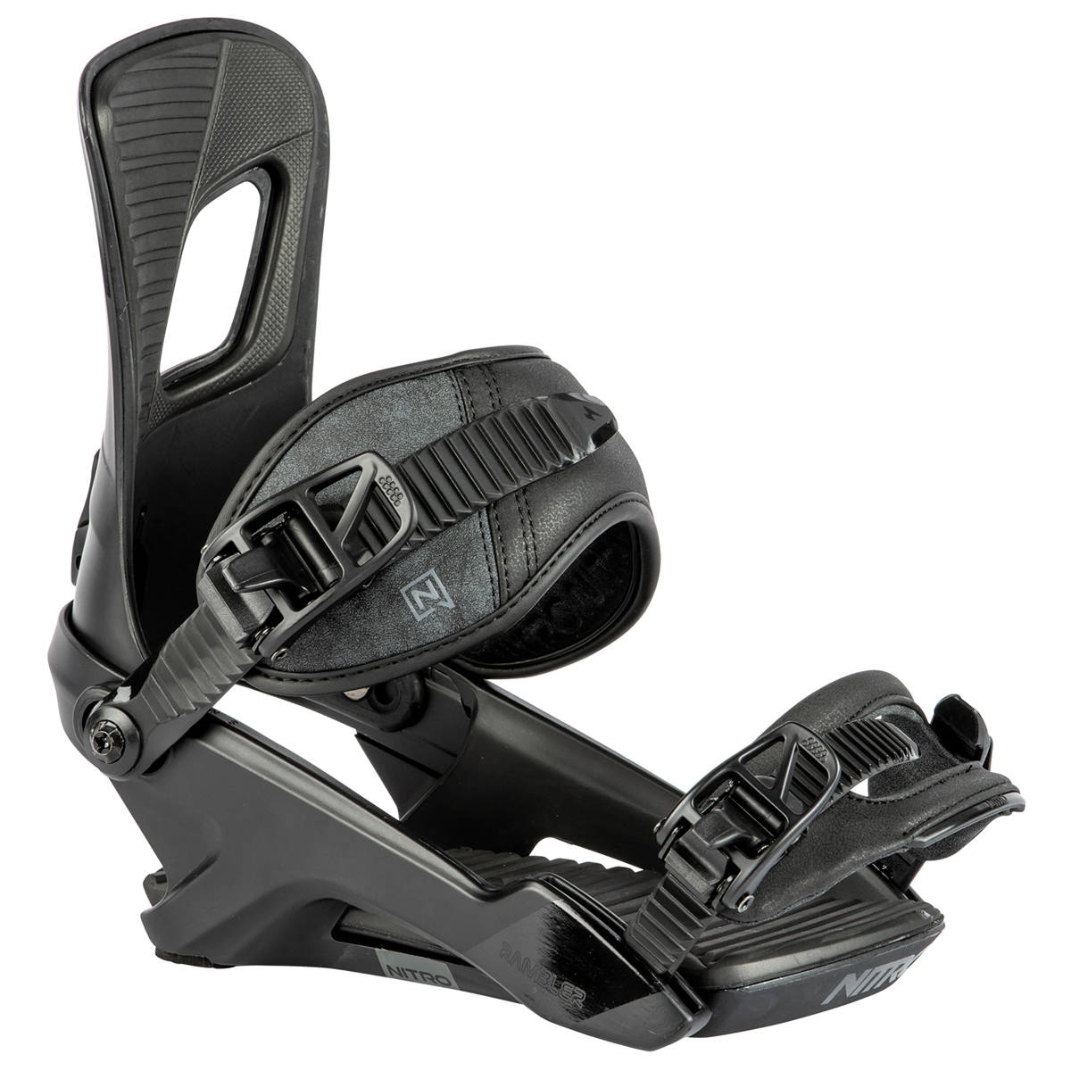 Nitro Rambler Snowboardbindung (2023/2024) schwarz Größe L