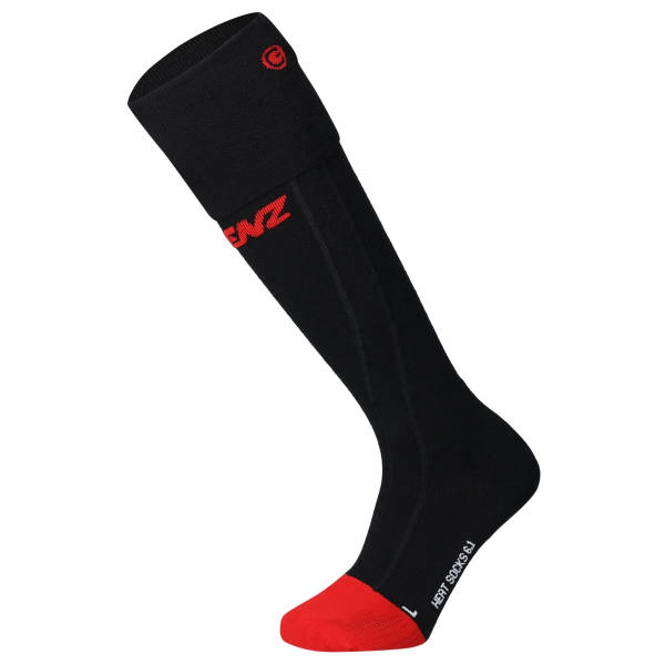 Lenz Heat Sock 6.1 Toecap Compression Heizsocken | schwarz | Größe 42 - 44
