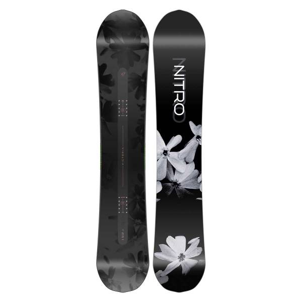 Nitro Victoria Snowboard (2023/2024) | schwarz | Größe 149